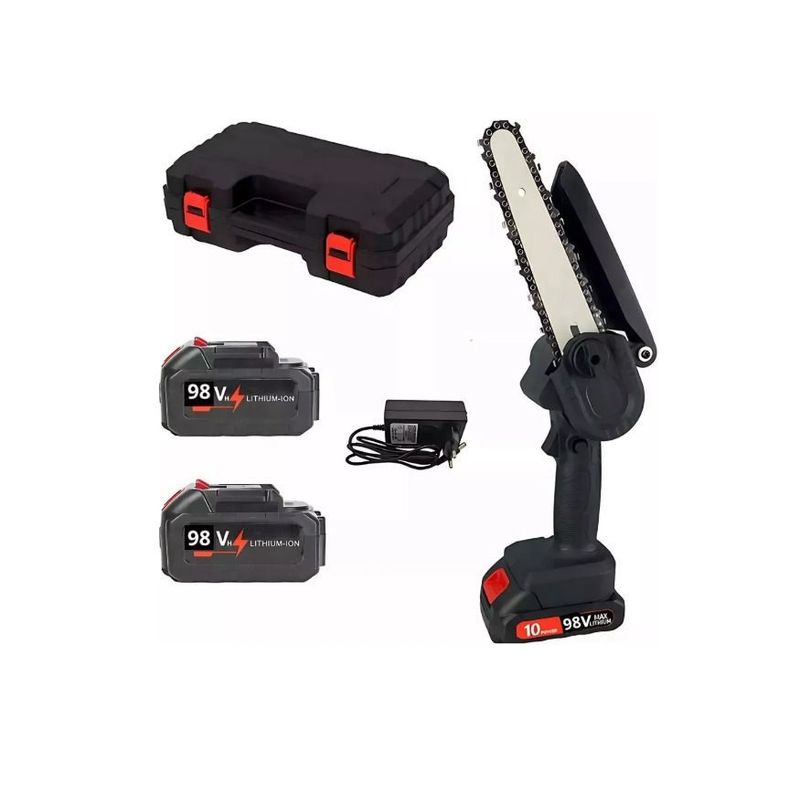 ALTERNATIVE - Motosierra 6 Pulgadas Inalámbrica Batería 98V + Batería Regalo