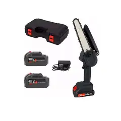 ALTERNATIVE - Motosierra 6 Pulgadas Inalámbrica Batería 98V + Batería Regalo