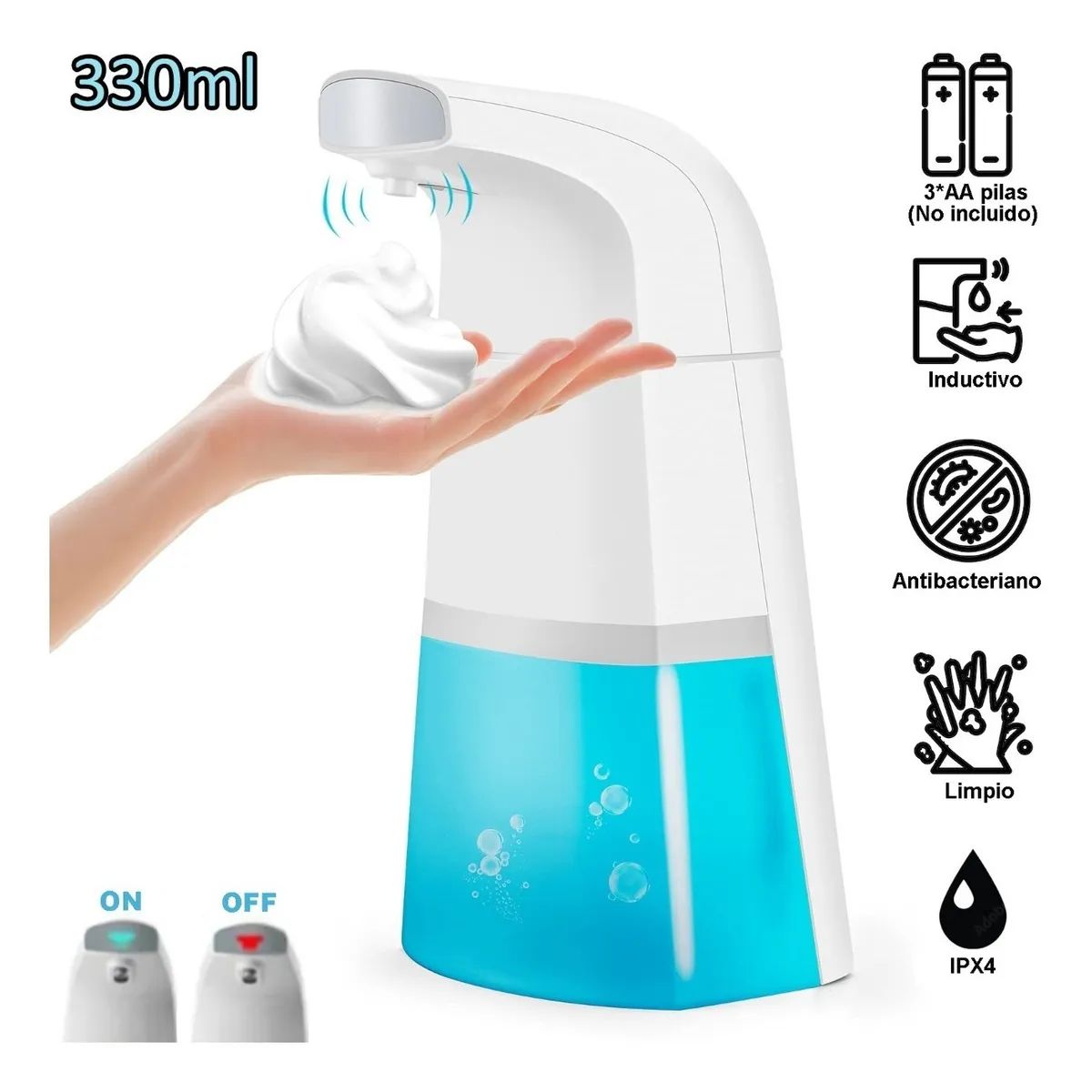 MOVI - Dispensador Automático de Jabón con Sensor