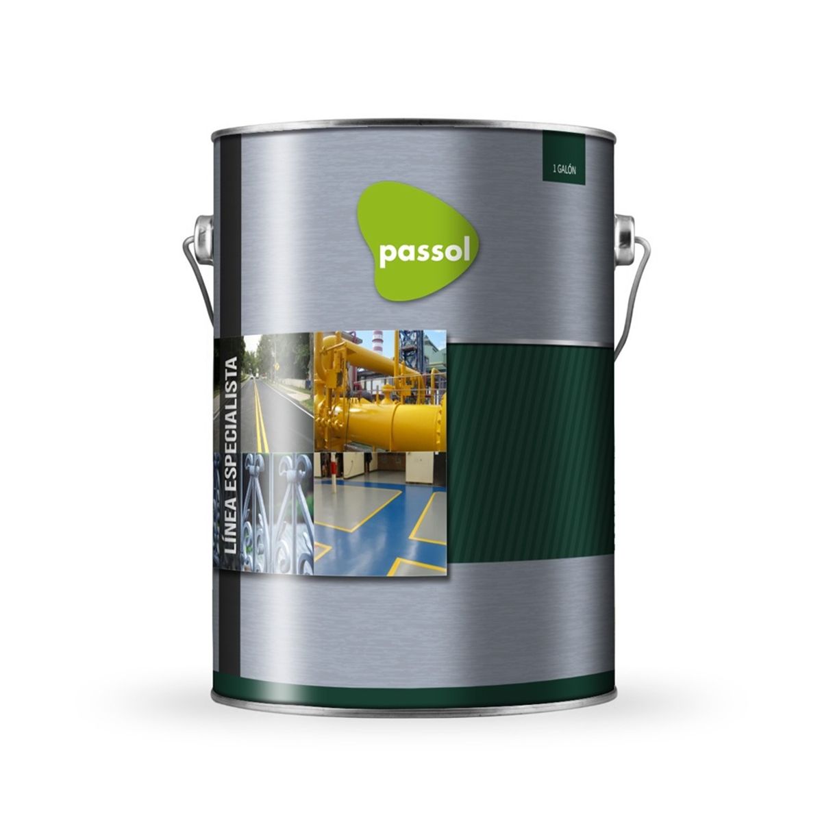 PASSOL - Pintura Alto Trafico Contraste Amarillo 1 gl