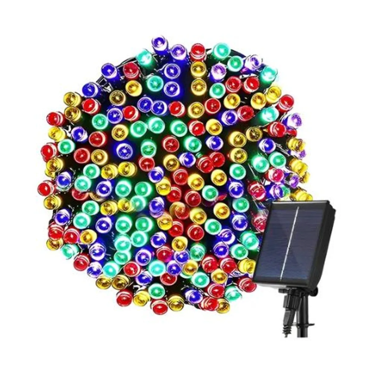 GENERICO - Guirnalda Solar Luces Led Balita Decoracion Navidad Multicolor