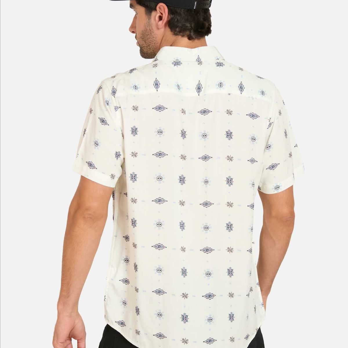 RIP CURL - Camisa MC Tropicx Multicolor Hombre Rip Curl
