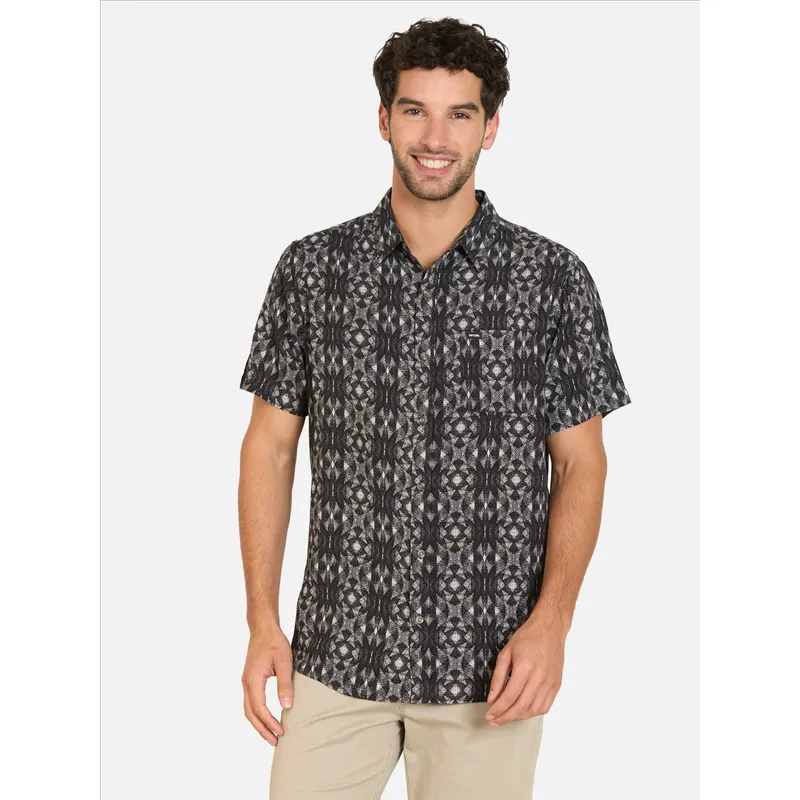 RIP CURL - Camisa MC Waverush Multicolor Hombre Rip Curl
