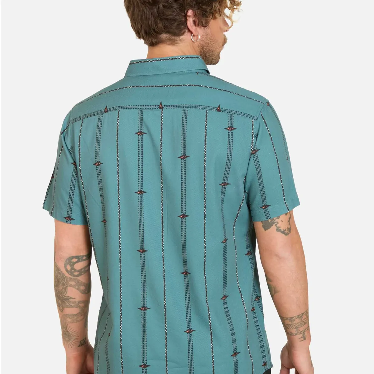 RIP CURL - Camisa MC Outshores Multicolor Hombre Rip Curl
