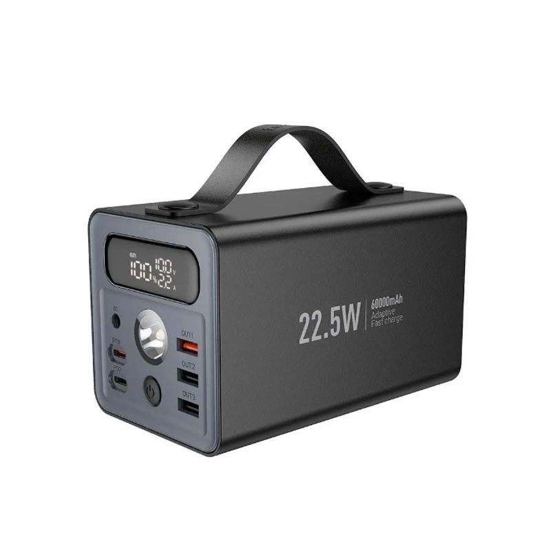 HOCO - Power Bank multifuncion 60000 mAh PD 22,5W Hoco J138