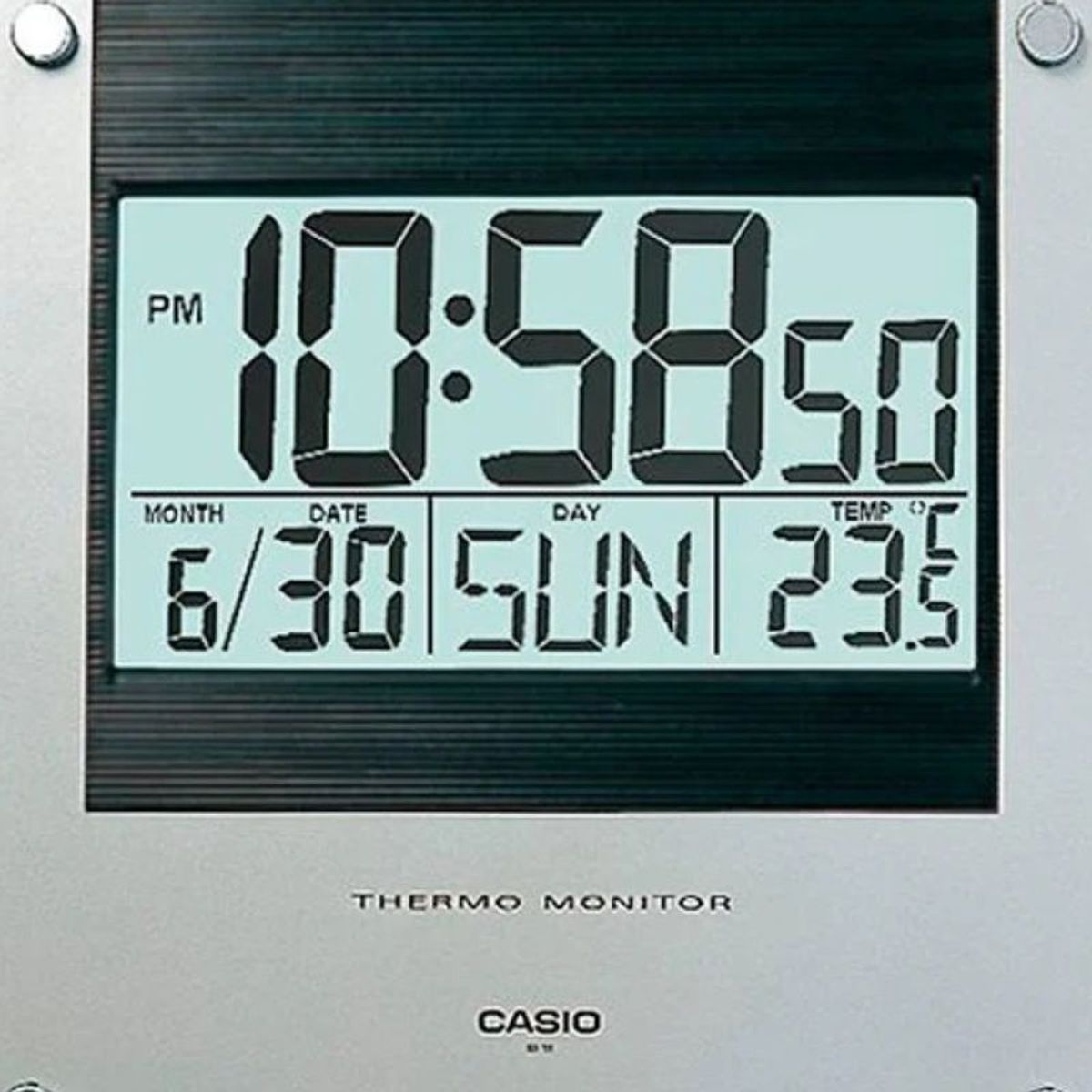 CASIO - Reloj De Pared o escritorio Casio Digital ID-11-1D