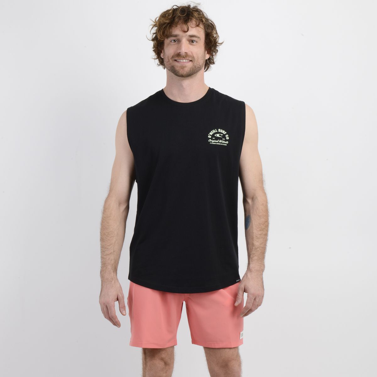 O'NEILL - POLERA SIN MANGAS SURF CO NEGRO