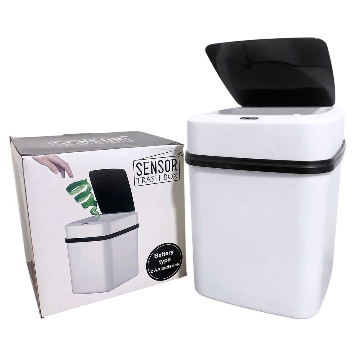 GENERICO - Basurero Inteligente 13L con Sensor Automático Cocina