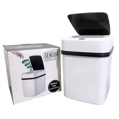 GENERICO - Basurero Inteligente 13L con Sensor Automático Cocina