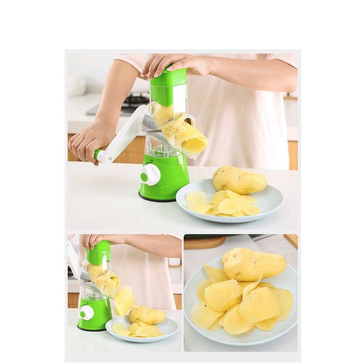 GENERICO - Rallador Cortadora Giratoria