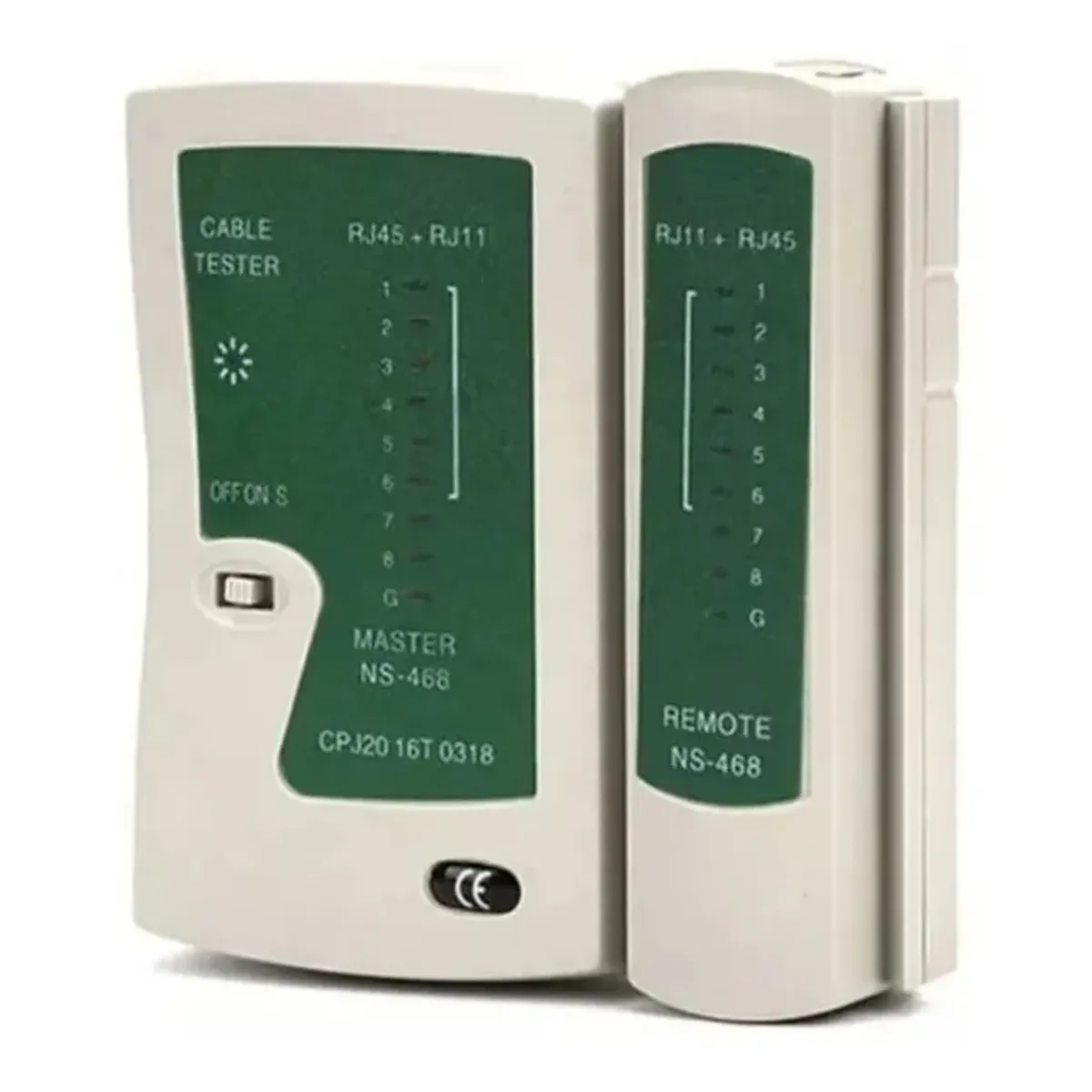 GENERICO - Kit Herramientas Para Redes Rj45-rj11-crimpeadora-bolso-