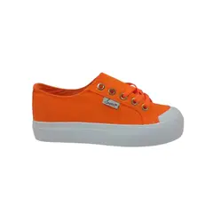 HERIEL - Zapatilla Naranja Plataforma Mujer
