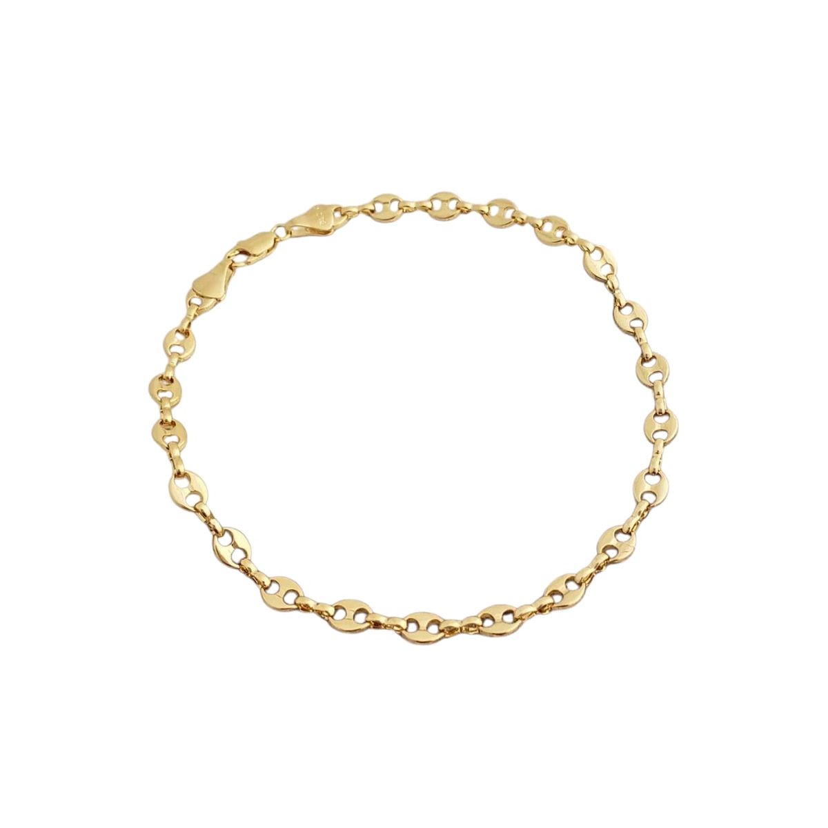 GENERICO - Pulsera En Oro lamiando 18k