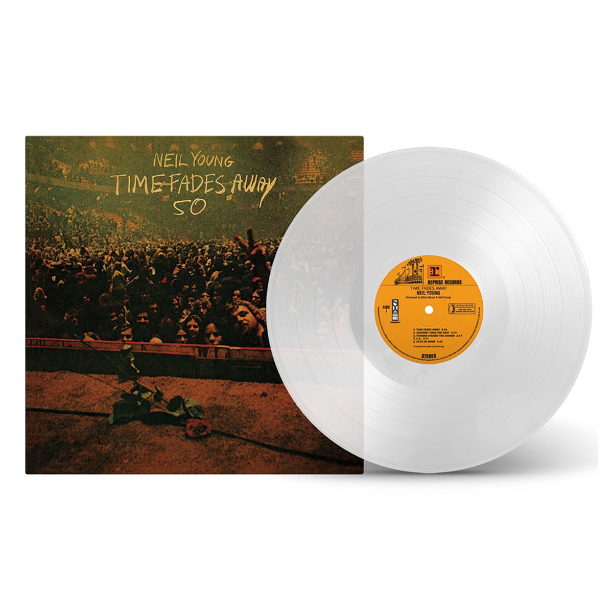 REPRISE RECORDS - Neil Young -Time Fades Away 50th Anniversary- Vinilo Clear