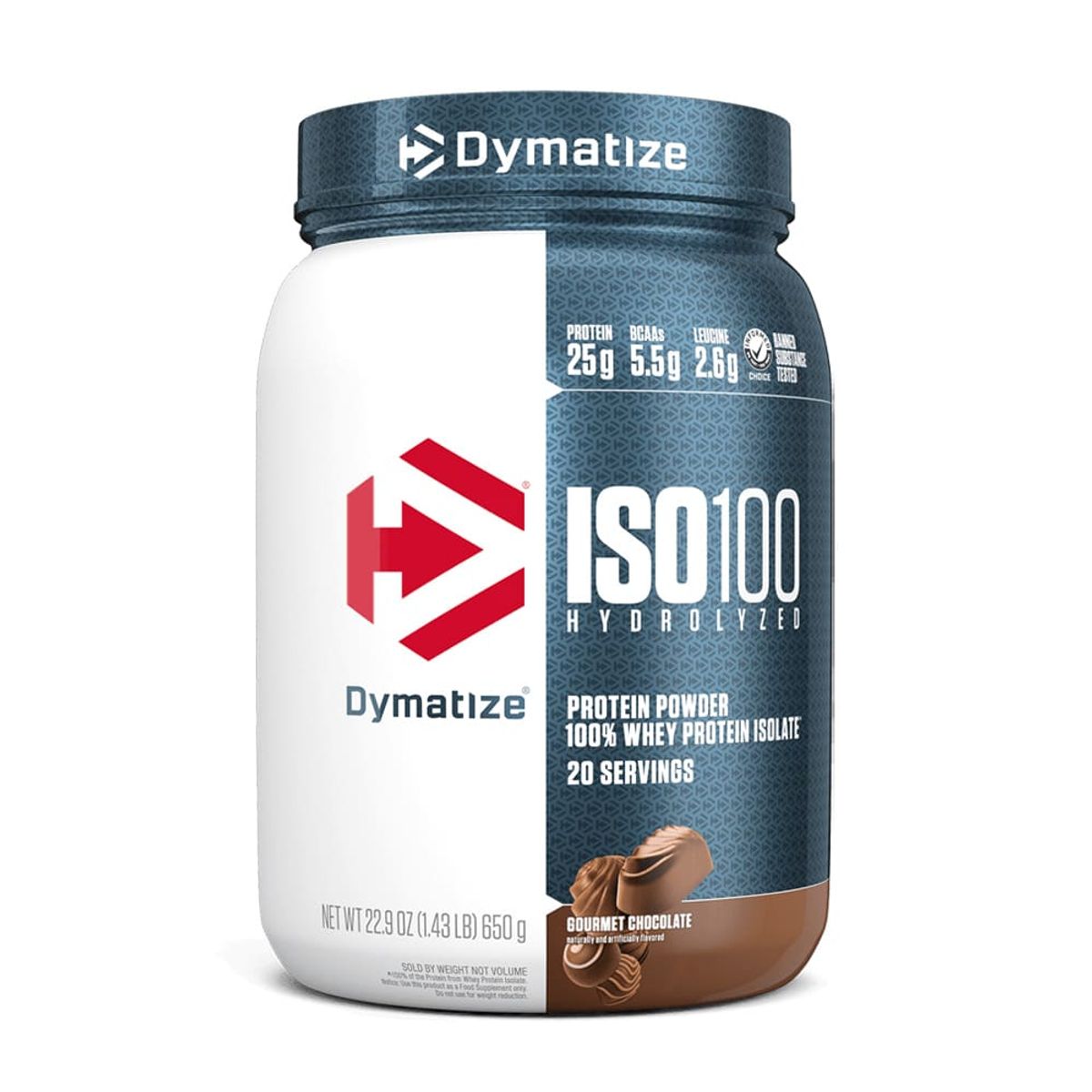 DYMATIZE - Proteina hidrolizada Iso 100 1.4 lb - Gourmet Chocolate