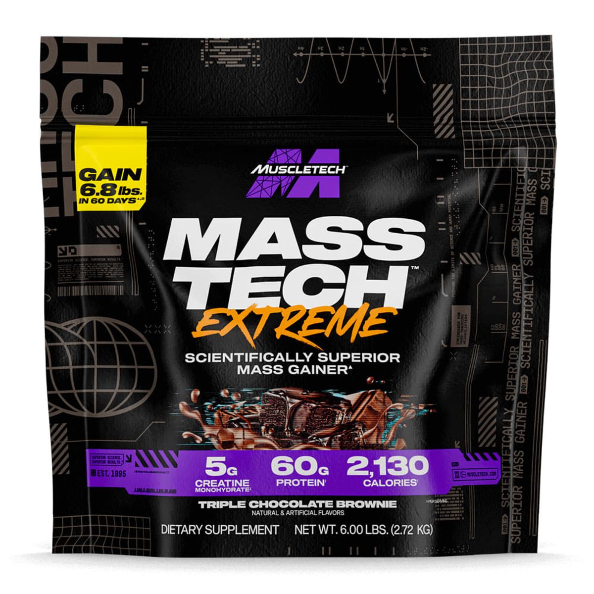 MUSCLETECH - Muscletech Mass tech Extreme 2000 6 lb - Chocolate