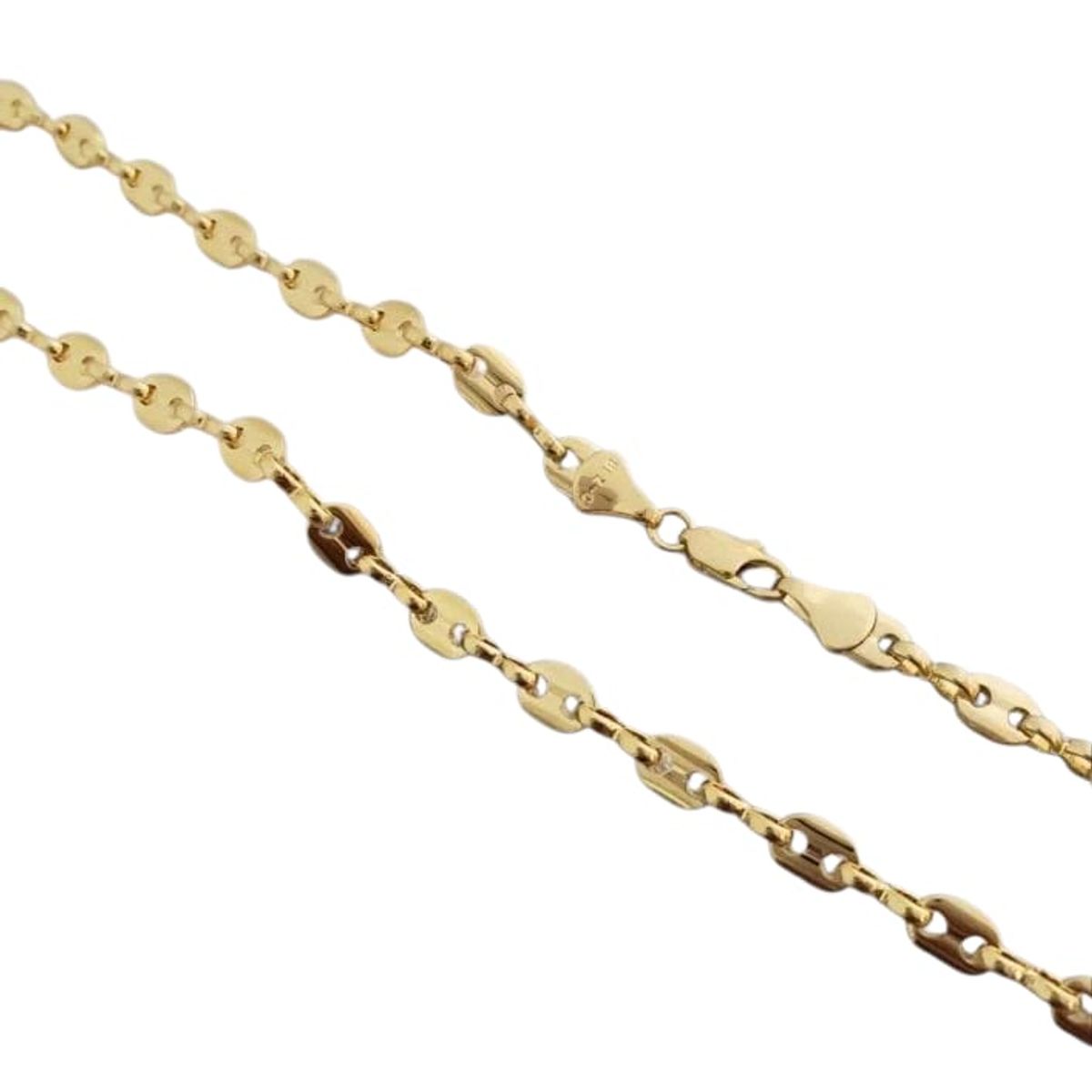 GENERICO - Cadena semi gruesa en Oro laminado 18k