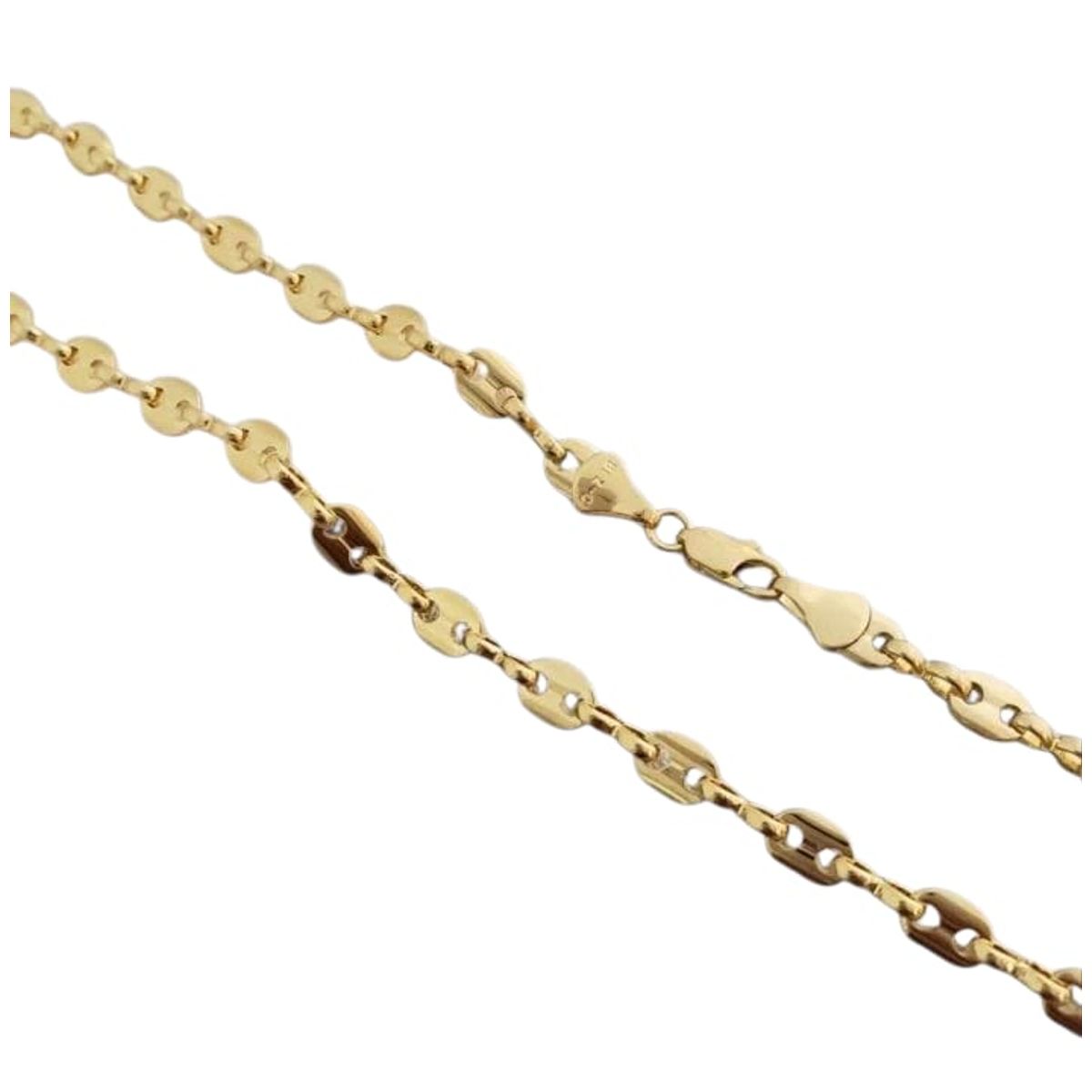 GENERICO - Cadena semi gruesa en Oro laminado 18k