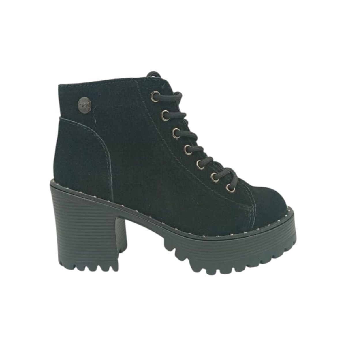 HERIEL - Botín Negro Taco Mujer