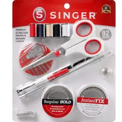 SINGER - Costurero kit costura y bastas 92 piezas