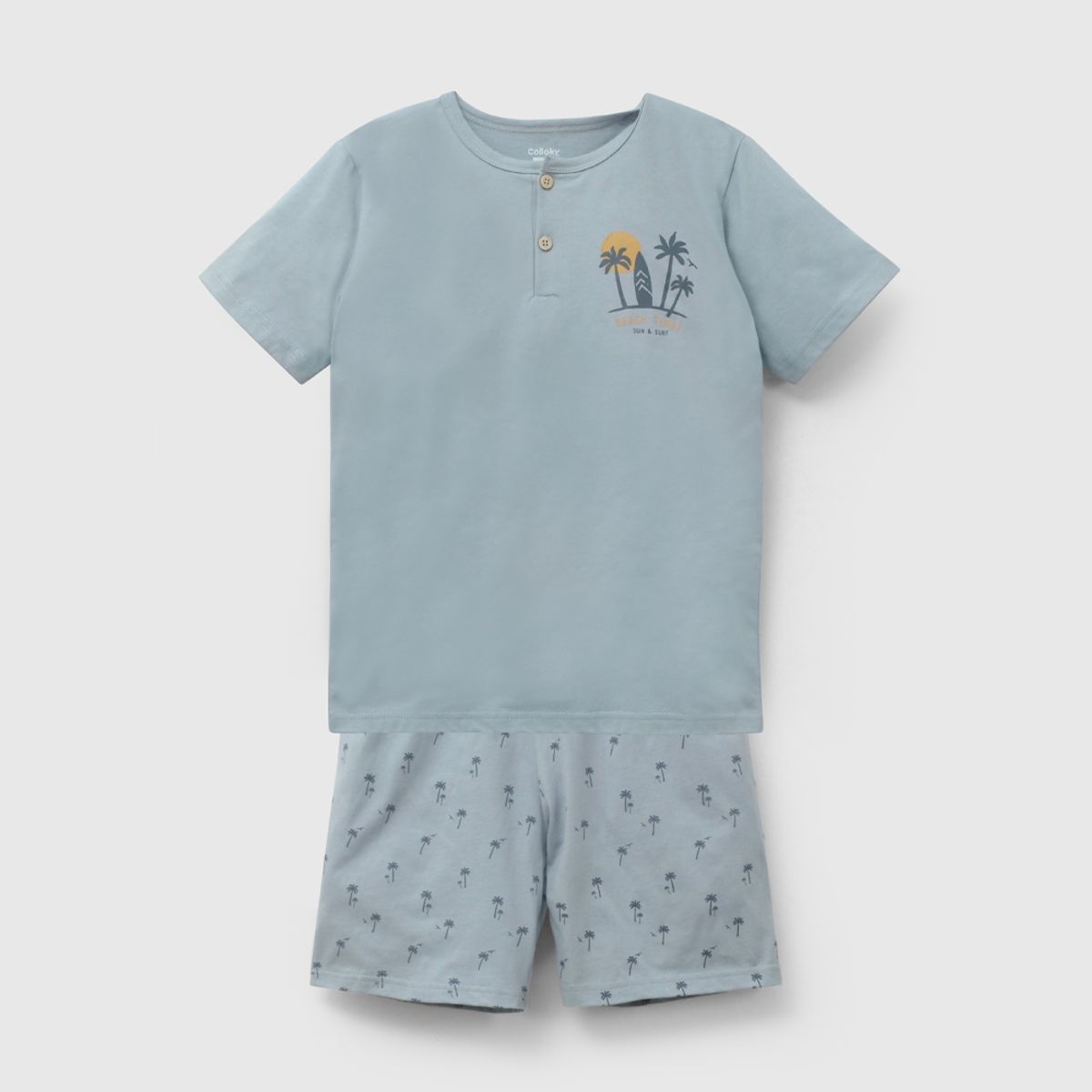 COLLOKY - Pijama Niño Celeste 57816 Colloky