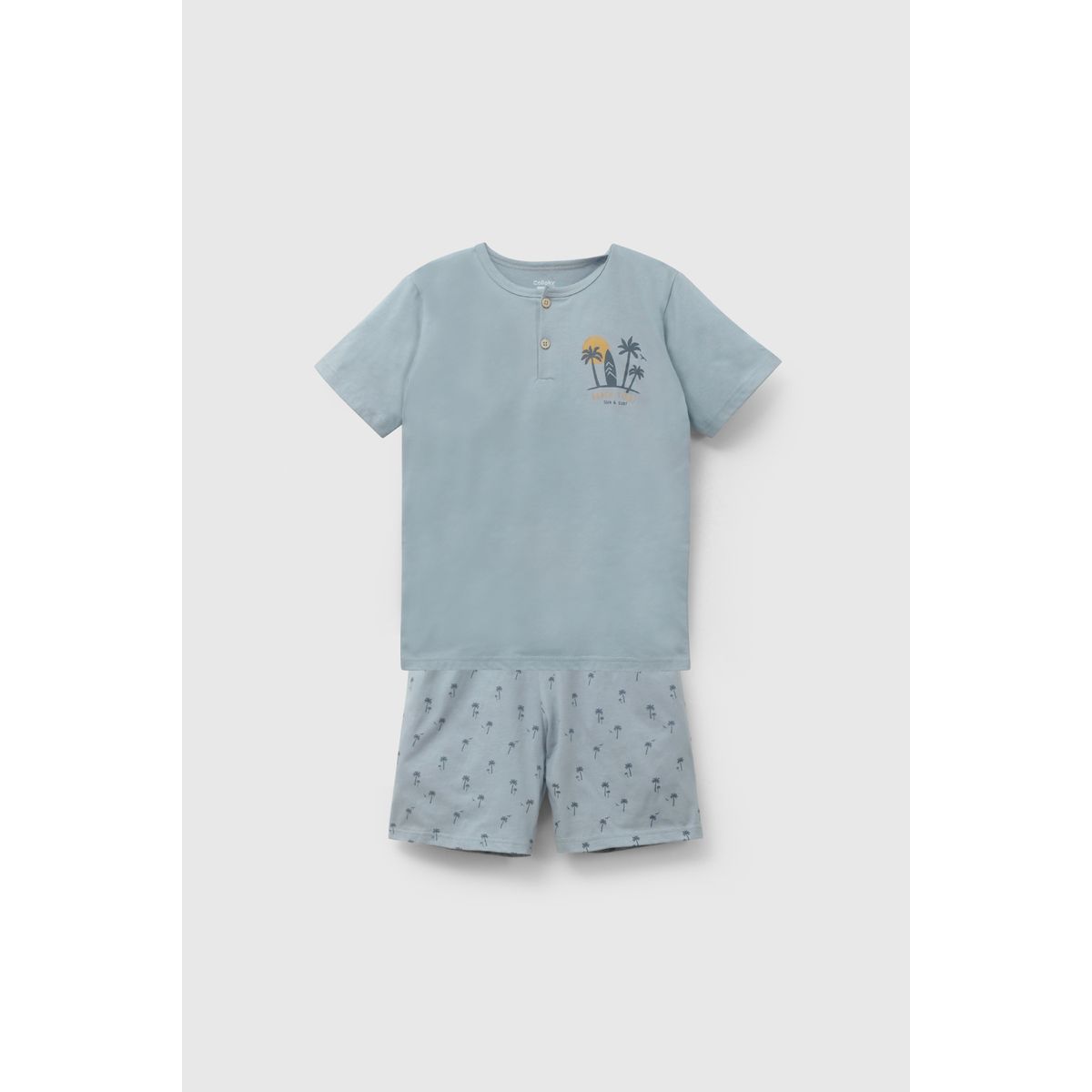 COLLOKY - Pijama Niño Celeste 57816 Colloky