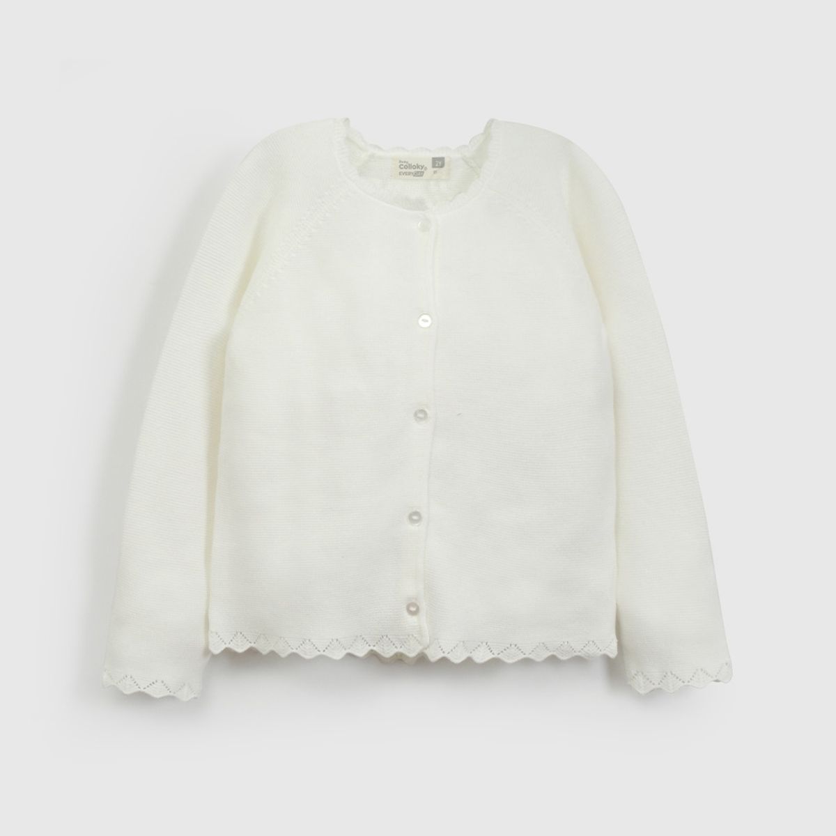 COLLOKY - Chaleco Niña Blanco 57615 Colloky