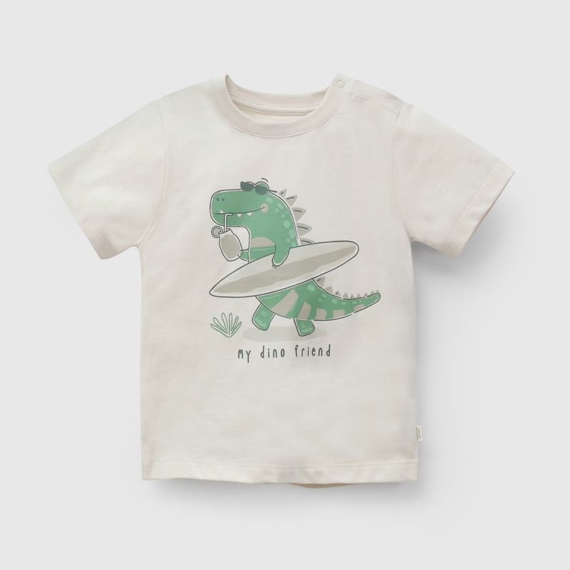 COLLOKY - Polera Bebé niño Beige 58201 Colloky