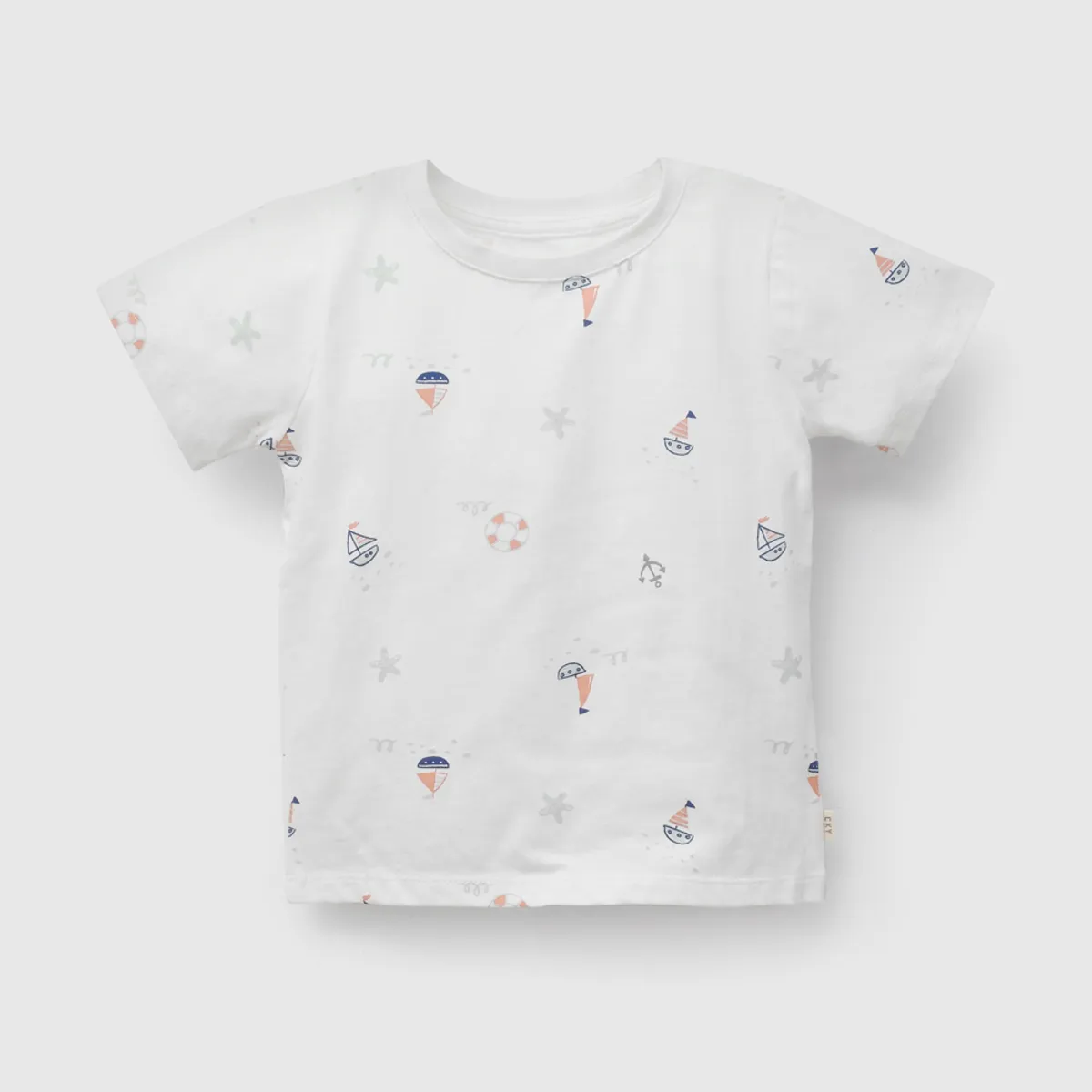 COLLOKY - Polera Niño Blanco  582 4 Colloky