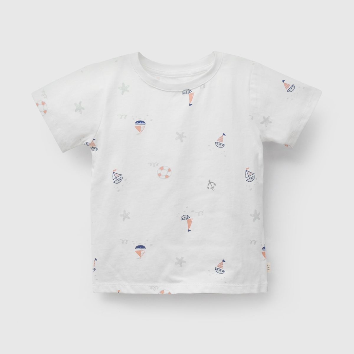 COLLOKY - Polera Niño Blanco  582 4 Colloky