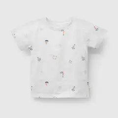 COLLOKY - Polera Niño Blanco 582 4