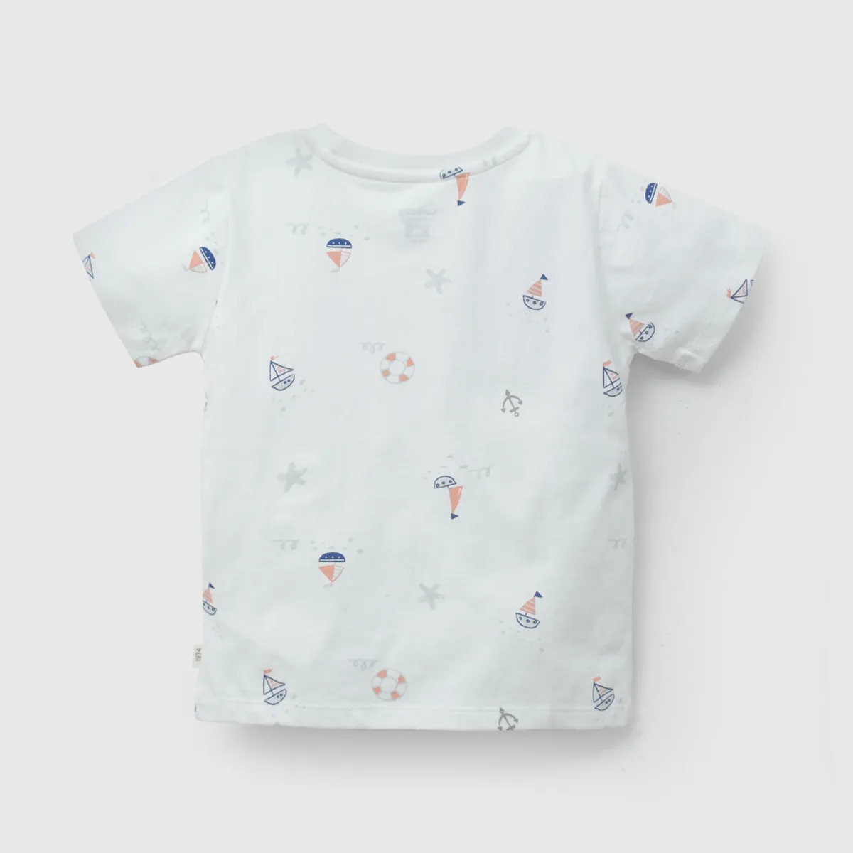 COLLOKY - Polera Niño Blanco  582 4 Colloky