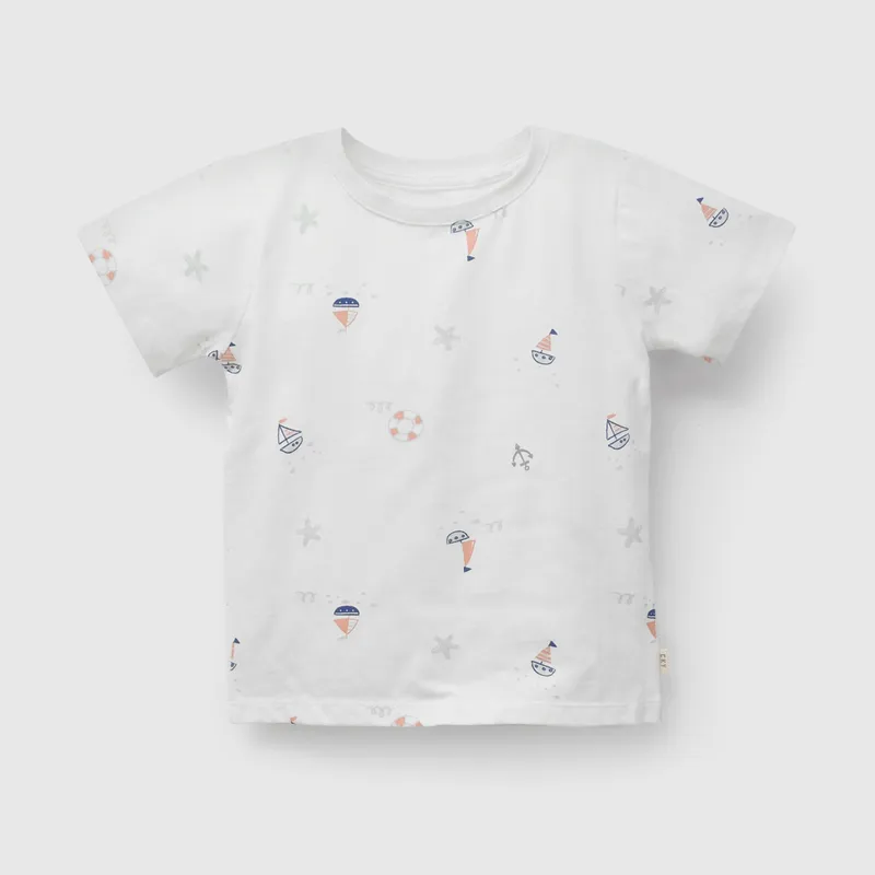 COLLOKY - Polera Bebé niño Blanco  58204 Colloky