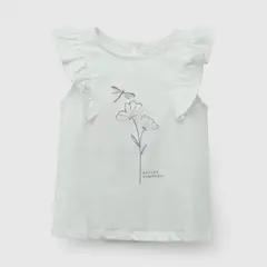 COLLOKY - Polera Niña Blanco 582 8