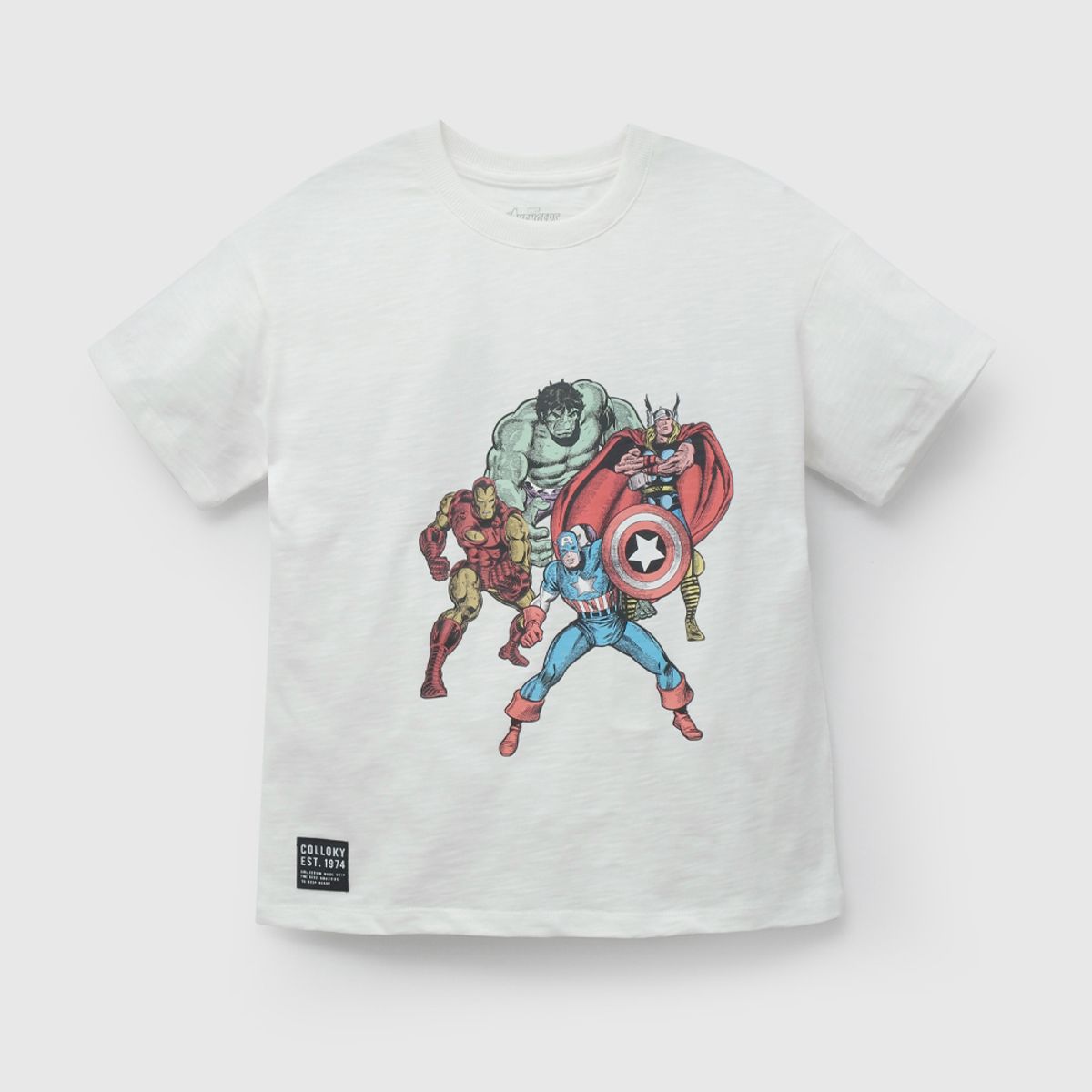 COLLOKY - Polera Niño Blanco  58211 Colloky