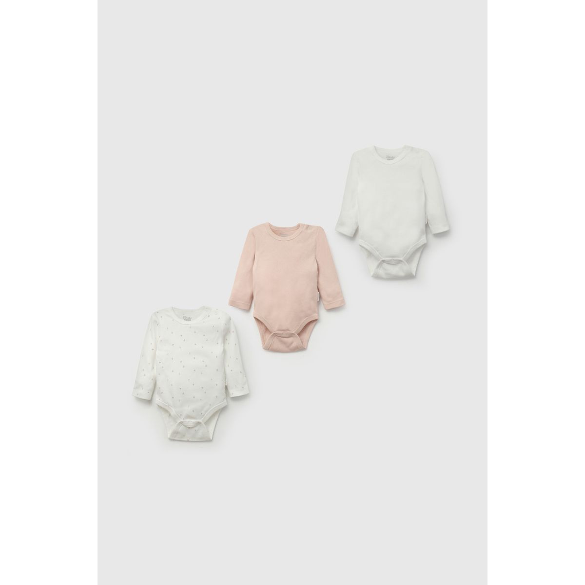 COLLOKY - Pack de Bodies Niña Rosado 57499 Colloky