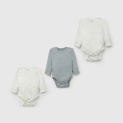 Imagen 1 del producto Pack de Bodies Niño Celeste 57771