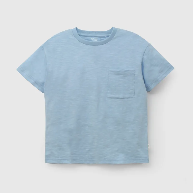 COLLOKY - Polera Niño Celeste 58217 Colloky