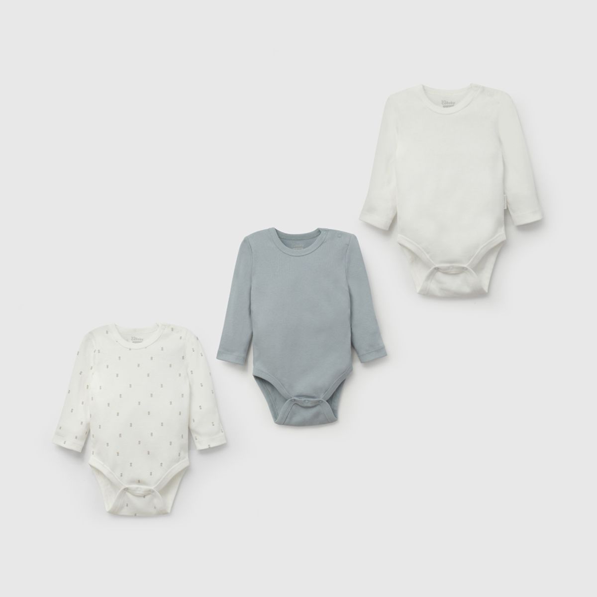 COLLOKY - Pack de Bodies Niño Celeste 57771 Colloky