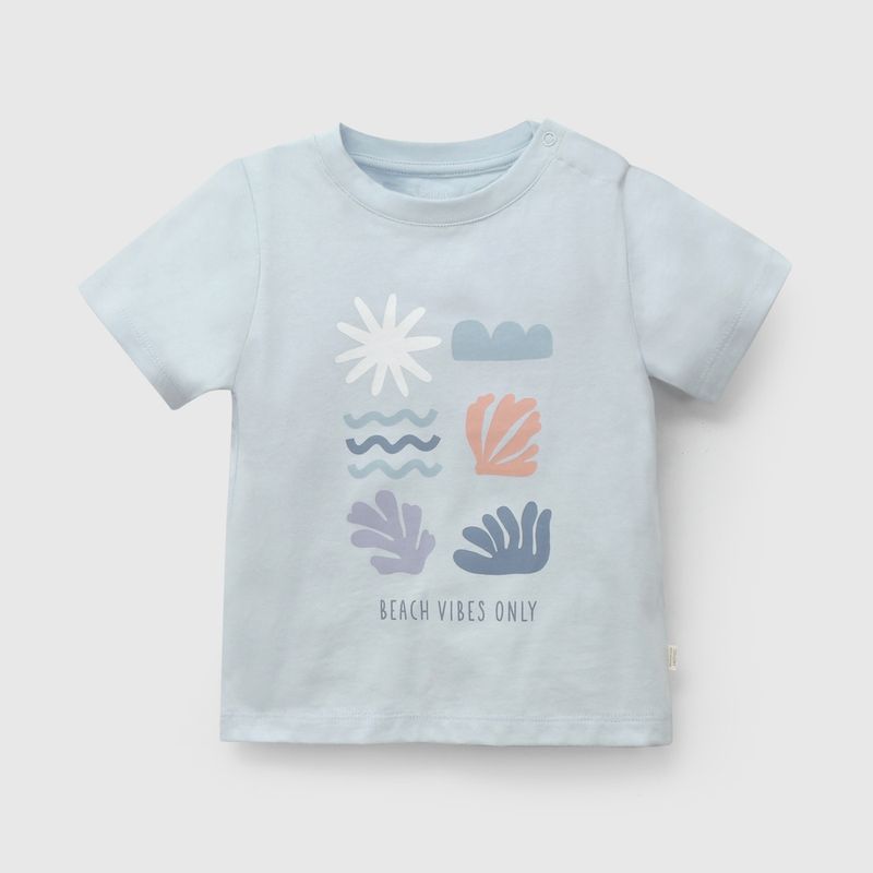 COLLOKY - Polera Bebé niño Celeste 58218 Colloky