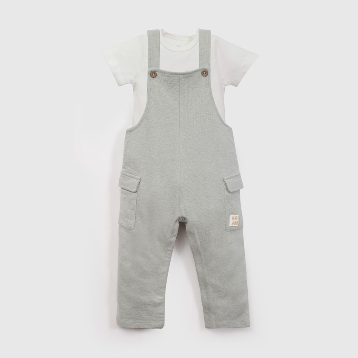 COLLOKY - Conjunto Body/Pantalon Niño Verde 57777 Colloky