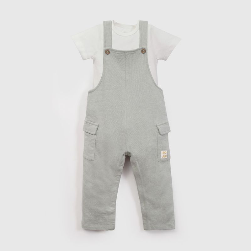 COLLOKY - Conjunto Body/Pantalon Bebé niño Verde 57777 Colloky