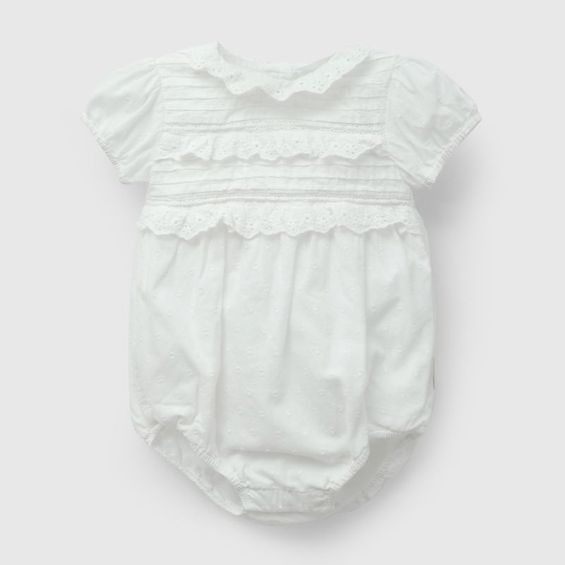 COLLOKY - Bodie Bebé niña Blanco 58129 Colloky
