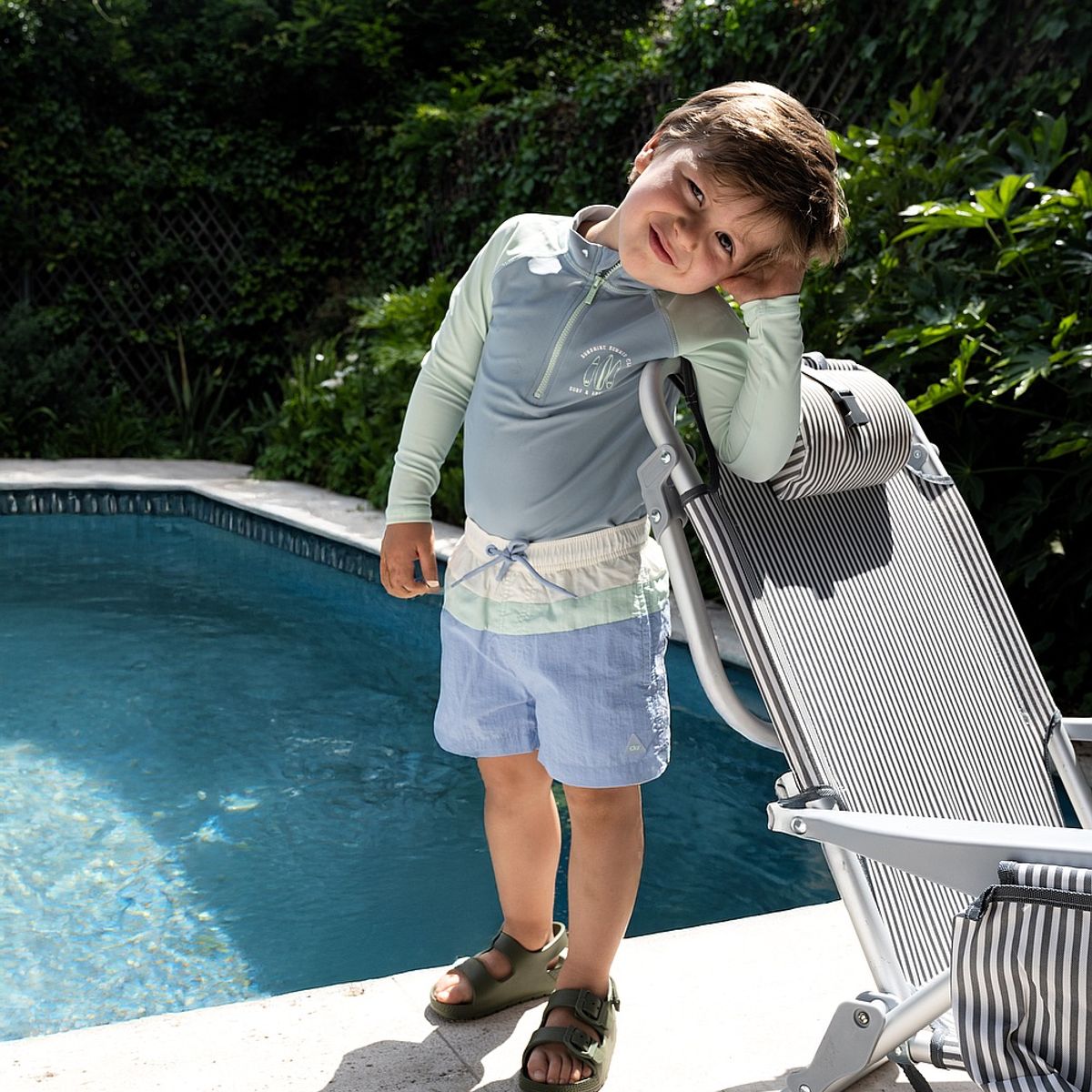 COLLOKY - Polera Niño Celeste 58227 Colloky