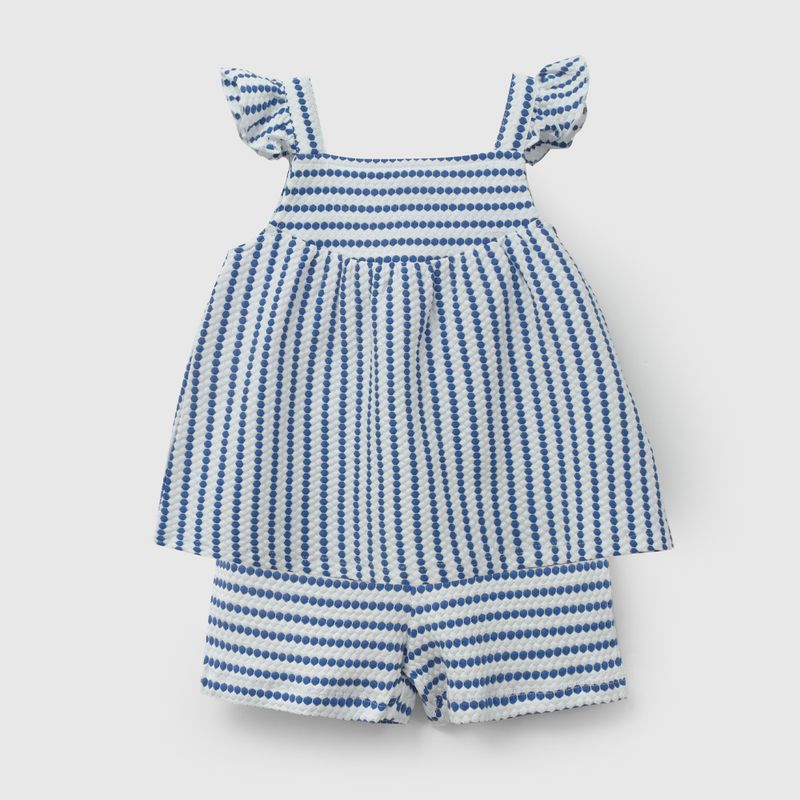 COLLOKY - Conjunto Bebé niña Azul 58139 Colloky