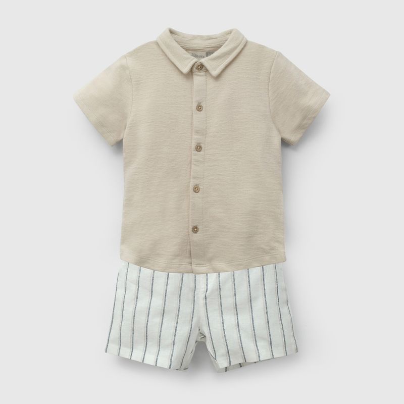 COLLOKY - Conjunto Bebé niño Beige 58140 Colloky