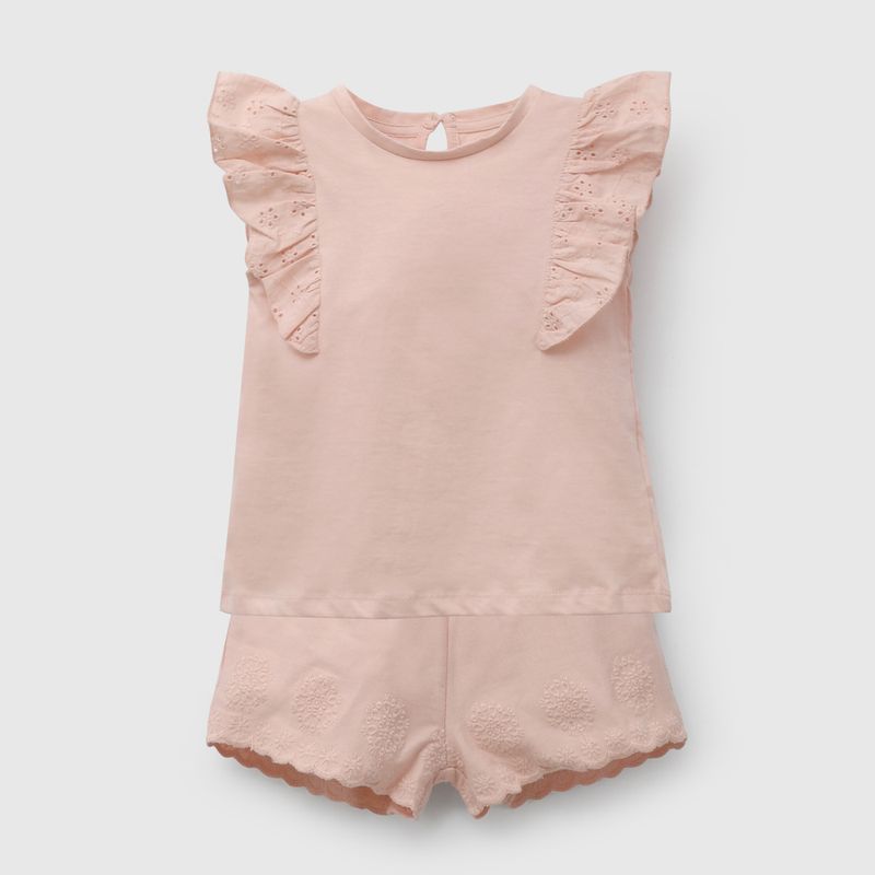 COLLOKY - Conjunto Bebé niña Rosa 58146 Colloky