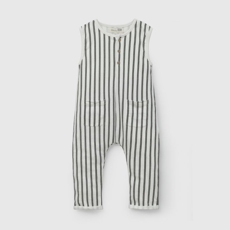 COLLOKY - Jardinera Bebé niño Blanco  57978 Colloky