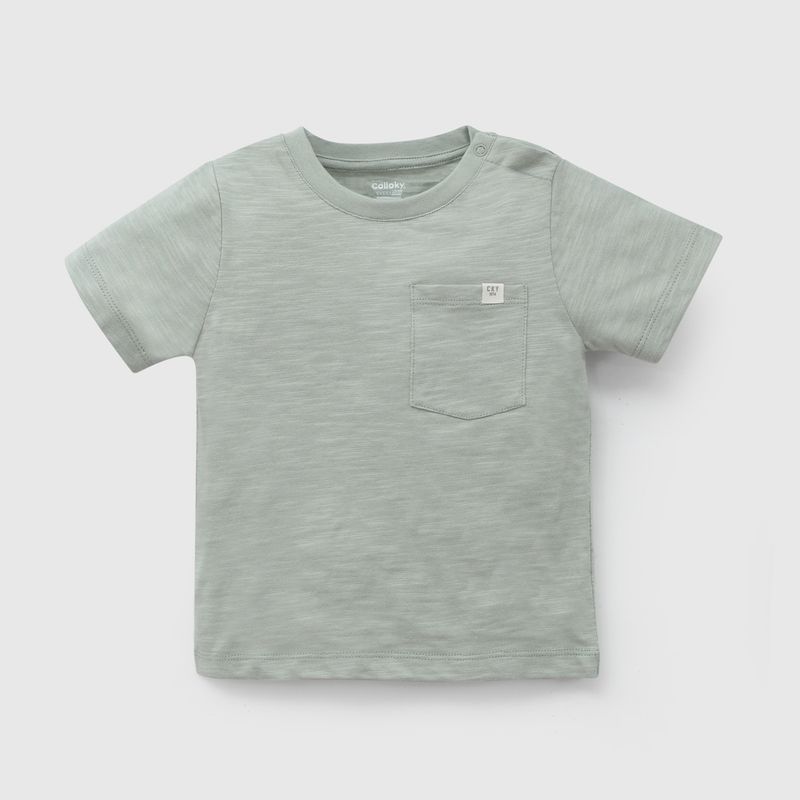COLLOKY - Polera Bebé niño Verde 58234 Colloky