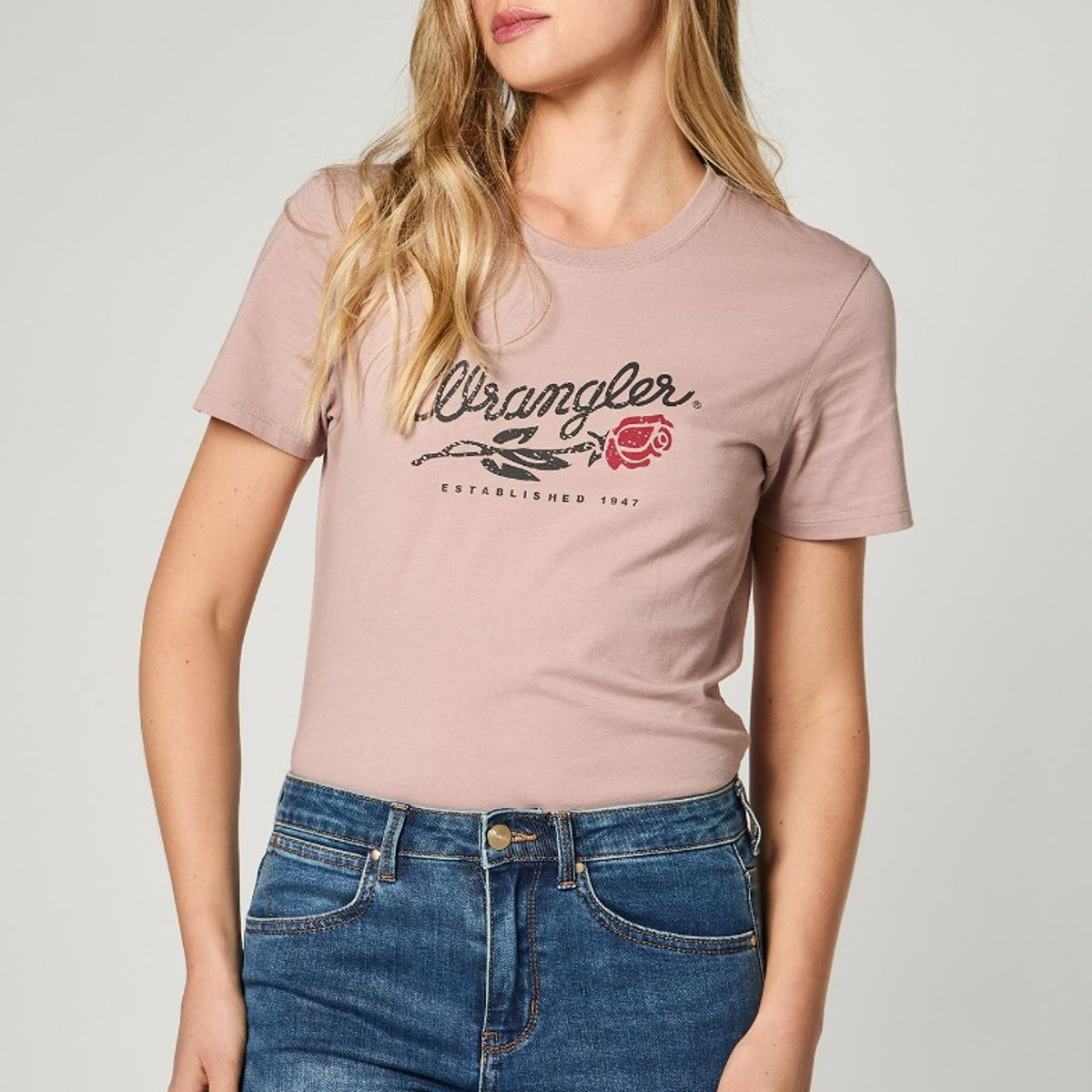 WRANGLER - Polera Mujer Fashion Light Pink